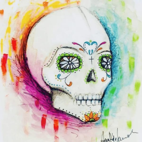 Colourful Skull – Bild 1 von 1