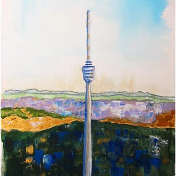 ArtNight: Stuttgarter Fernsehturm Malkurs