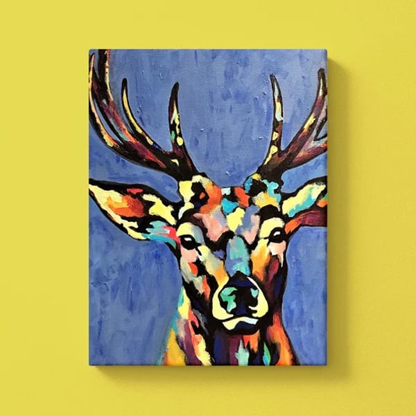 Colourful Deer – Bild 1 von 4