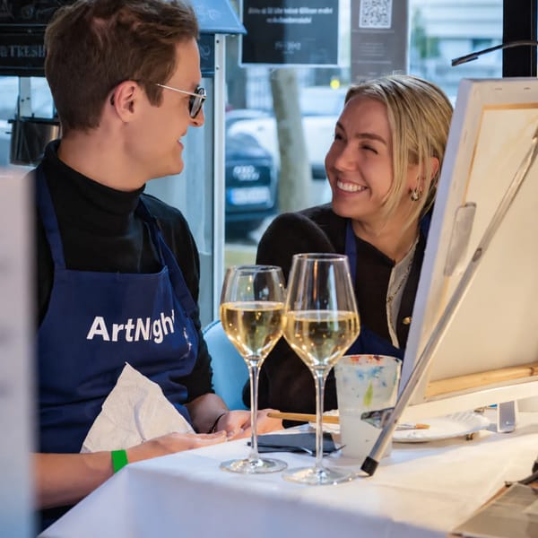 Wine & Paint: Struktur Abstrakt – Bild 1 von 5