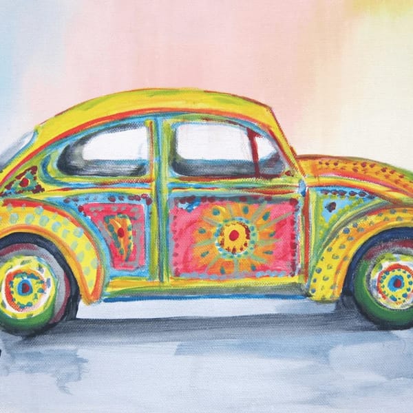 Bunter VW Käfer – Bild 1 von 1