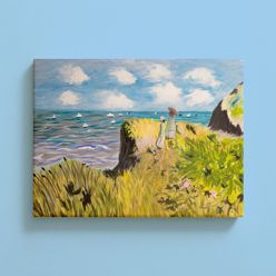 DIY Monet mit ArtNight ArtNight Klassik: Monet - Cliff Walk at Pourville