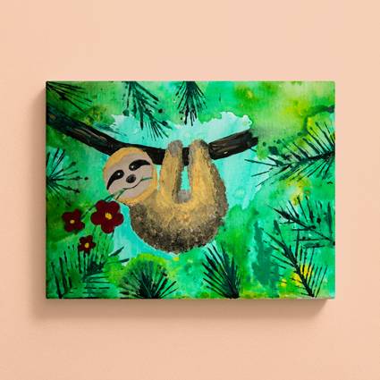 ArtNight Kids: Faultier